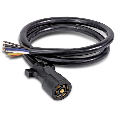 Dr Infrared Heater 8 ft. 7-Way Trailer Plug Cord Wiring Harness, Weatherproof, Corrosion Resistant Inline Cable DR-RV108